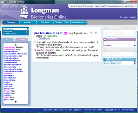 ldoce online.